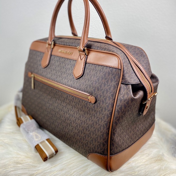 MICHAEL KORS LARGE WEEKENDER TRAVEL BAG - Picture 6 of 8